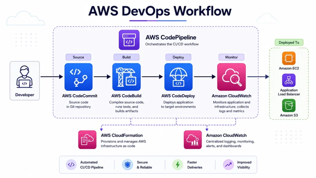 Why do Enterprises need a structured DevOps Workflow on AWS?